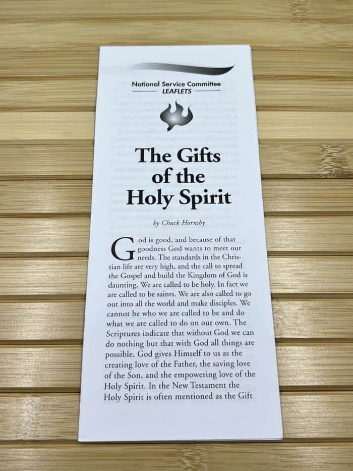 The Gifts of the Holy Spirit Flat Lay